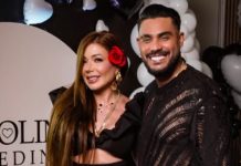 El cantante y compositor zuliano Ronald Borjas se casó este viernes en la gran Caracas, con su novia Carolina Tepedino