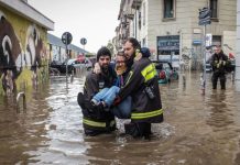 Fuerte tormentä causa inundacionës y dañös importantes en el norte de Italia, especialmente en la ciudad de Rímini