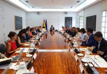 Presidente Pedro Sánchez lidera la reunión de la Comisión Interministerial para el Cambio Climático español