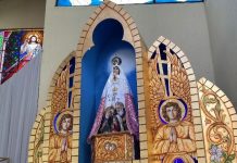 La Virgen del Valle bajó al encuentro con sus fieles devotos en Lechería, antes de su solemnidad el próximo 8 de septiembre