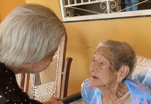 Hermanas venezolanas de 93 y 99 años se reencontraron en la Isla de Margarita tras 4 años sin verse y conmueven las redes sociales
