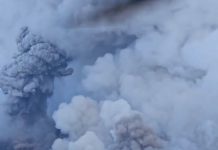 Volcán Krasheninnikov en Rusia mantiene su actividad y expulsa cenizas por segunda ocasión en 24 horas