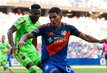 Venezolano Ender Echenique debutó en con el FC Cincinnati de la MLS en la Leagues Cup