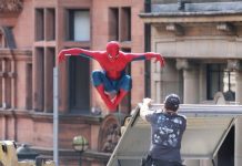 Rodaje de Spider-Man: Brand new day en transformó Glasgow en Manhattan