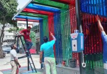 La Alcaldía de Caracas moderniza el transporte público con la instalación de paradas inteligentes