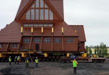 Trasladan la iglesia de Kiruna en Suecia para evitar que reciba daños por la expansión minera (+ Detalles)