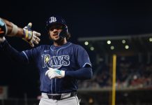 Venezolano Everson Pereira conectó su primer jonrón en la MLB en la victoria de los Rays