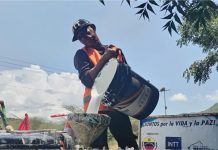 Continúan trabajos para la demarcación vial ejecutadas por el Instituto Nacional de Transporte Terrestre en la Troncal 009 vía que conecta a Miranda y Anzoátegui (+ Foto)