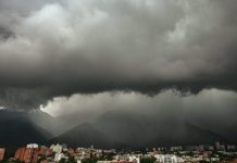 Inameh pronostica lluvias y descargas eléctricas para este lunes 04 de agosto en gran parte del país