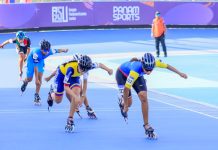 El patinaje de velocidad hizo su debut en los Juegos ASU2025 con dos nuevas marcas continentales junior