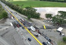 Reabren el puente La Trinidad en Portuguesa tras 53 días de trabajo continuo desde su coläpsø producto de las fuertes lluvias (+ Fotos)