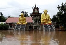 Inundâciones repentinas afêctan el norte de Tailandia tras el paso de un ciclón tropical (+ Detalles)