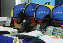 Más de 46.000 artículos escolares, desde uniformes hasta kits, llegaron a Sucre para garantizar la educación y el bienestar de los jóvenes