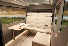 Esta es la futurista caravana para fusionar tecnología y escapadas sobre ruedas: ultraligera, aerodinámica y respetuosa con el medio ambiente (+ Fotos)