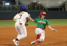 Invictas en casa: Venezuela se impone 8-4 a México y finaliza con paso perfecto en la ronda de apertura del panamericano de béisbol femenino