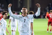 Cristiano Ronaldo marca doblete ante Armenia y queda a un gol de convertirse en el máximo artillero histórico de las eliminâtorias mundialistas