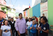 El presidente Nicolás Maduro en una reciente transmisión condenä amenazãs militarës y reitera apoyo a la iniciativa china