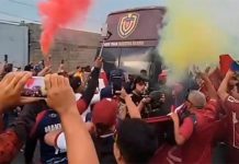 El fervor de la afición venezolana se desborda en una emocionante bienvenida a la selección Vinotinto en Maturín (+ Video)
