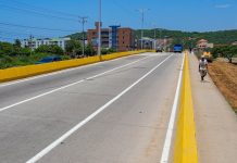Puente «Américo Silva» de la Av. Costanera en Barcelona fue totalmente rehabilitado representando un cambio en la modernización anzoatiguense (+ Fotos)