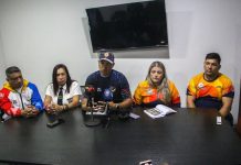 Gimnasio Carlos Sánchez de Coro se viste de gala: los mejores talentos del levantamiento de pesas Sub-20 son recibidos en la entidad falconiana (+ Fotos)