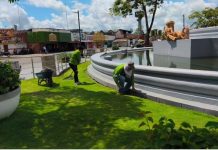 Plan de embellecimiento saneó el Parque Héroes de Ayacucho de Los Guaritos III en el municipio Maturín (+ Fotos)