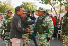 Combatientes falconianos asisten al Batallón de Infantería de Coro uniendo fuerzas y preparación para garantizar la paz y soberanía del país (+ Fotos)