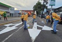 Demarcación y cambio de sentido en el transporte público de Maturín garantizará una mejor fluidez vehicular (+ Fotos)