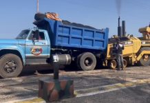 Inician trabajos de asfaltado en Ramal 025 para mejorar la conectividad en Sifontes de la Guayana Esequiba (+ Fotos)