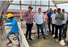 Inicio de los trabajos de rehabilitación de pasarelas en Maturín fueron supervisados por la alcaldesa Ana Fuentes (+ Fotos)