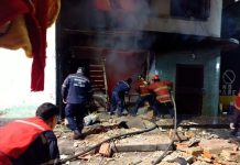 Incëndiø por expløsïón de bombona de gas deja una mujer hëridä en Caracas