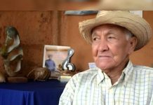 Făllĕcĕ José Elías “Chelías” Villarroel a los 101 años, figura emblemática del folclore margariteño