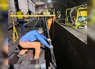 Metro de Caracas refuerza mantenimiento preventivo y modernización de vías para optimizar la seguridad y el servicio (+ Fotos)