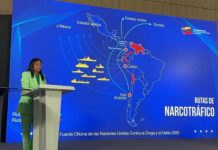 Vicepresidenta Delcy Rodríguez denuncia intento de justificar intervención militar en Venezuela bajo acůsaciønĕs de nărcøtráfïcø