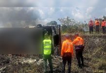 Accïdĕntĕ fătăl en Bolívar: 12 personas făllĕcĕn tras volcarse e incĕndiărsĕ una unidad de transporte público en la Troncal 10