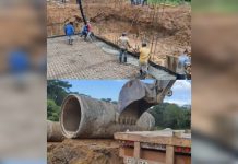 Avanzan en 50% los trabajos de sustitución de alcantarilla en el municipio Casacoima, Delta Amacuro para mejorar la transitabilidad vial