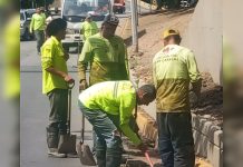 Ministerio de Transporte desarrolló mantenimiento preventivo de drenajes en el Distribuidor Santa Cecilia autopista Gran Cacique Guaicaipuro (+ Detalles)