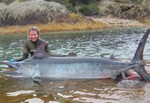 Récord en el mundo de la pesca submarina: primera mujer en capturar un pez de 162 kilos (+ Detalles)