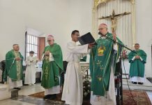 Margarita, epicentro de fe: el Nuncio Apostólico, Monseñor Ortega, acompaña al pueblo en la celebración de la Virgen del Valle y la tradicional procesión marítima
