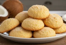 Sin horno, sin complicaciones: la receta exprés de galletas de coco crocantes que conquista las meriendas caseras
