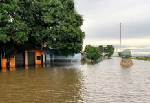 Alcaldía de Angostura del Orinoco mantiene despliegue de atención tras crecida del río que afęctó a más de 700 familias