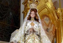 ¡Una belleza! Así se vio el video mapping en la bajada de la Virgen del Valle en Margarita (+ Video)