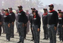 Con sacrificio y sentido patrio, juventud revolucionaria se prepara para defender la soberanía nacional