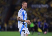 ¿El nuevo 10 de la albiceleste? Mastantuono utilizó el mítico dorsal que llevaron Kempes, Maradona y Messi