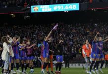 El fútbol femenino alcanza cifras récord de asistencia, superando los 4,5 millones de espectadores el último año