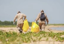 Alcaldía de Simón Bolívar y voluntarios recolectaron 160 kilos de desechos en jornada de saneamiento en Playa Pepe (+ Detalles)