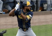 Jackson Chourio iguala récord de jonrones en la derrota de los Cerveceros de Milwaukee