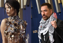 Javier Bardem y su compañera Jenna Ortega fueron los protagonistas en la 77ª edición de los premios Emmy