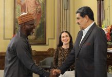 Presidente Maduro recibe al ministro Yaou Sangaré de la República de Níger reforzando lazos rumbo al 20° aniversario de relaciones diplomáticas (+ Detalles)