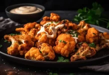 Descubre la receta de coliflor rebozada en cervezä para un aperitivo crujiente y con un sabor inigualable