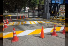 El INTT ejecuta demarcación en las adyacencias del comando 43 de la Guardia Nacional Bolivariana